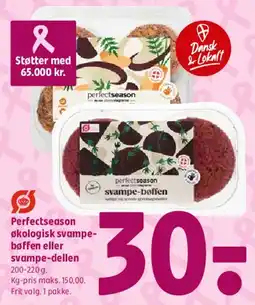 Coop 365 Perfectseason økologisk svampe-bøffen / svampe-dellen tilbud