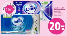 Coop 365 Lotus Royal toiletpapir tilbud