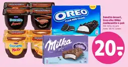 Coop 365 Danette dessert, Oreo eller Milka mælkesnitte 4-pak tilbud