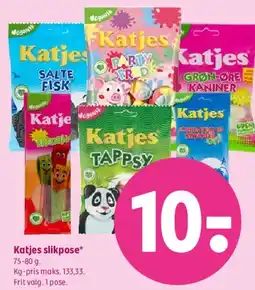 Coop 365 Katjes slikpose tilbud