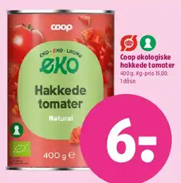 Coop 365 Hakkede tomater (økologiske) tilbud