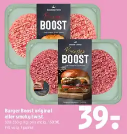 Coop 365 Burger Boost (original eller smokytwist) tilbud