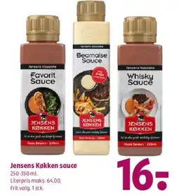 Coop 365 Jensens Køkken sauce tilbud