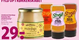 Coop 365 Jakobsens hverdags honning / Strejf honning tilbud