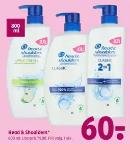 Coop 365 Head & Shoulders (shampoo) tilbud