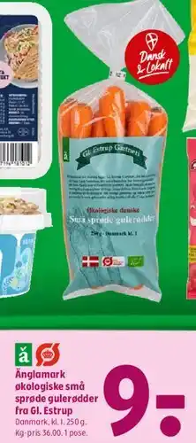 Coop 365 Änglamark økologiske små sprøde gulerødder tilbud