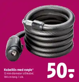 Coop 365 Kabellås med nøgle tilbud