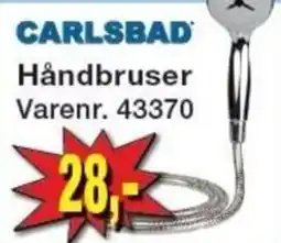 Harald Nyborg Carlsbad håndbruser tilbud