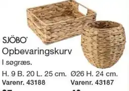 Harald Nyborg Sjöbo Opbevaringskurv tilbud