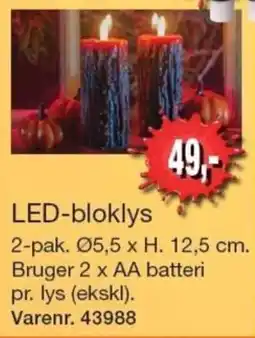 Harald Nyborg LED-bloklys tilbud
