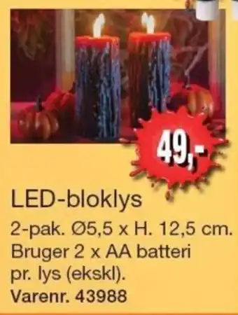 Harald Nyborg LED-bloklys tilbud