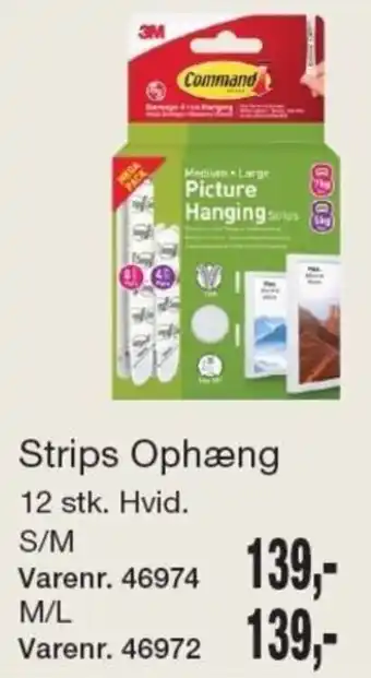 Harald Nyborg Command Strips Ophæng tilbud