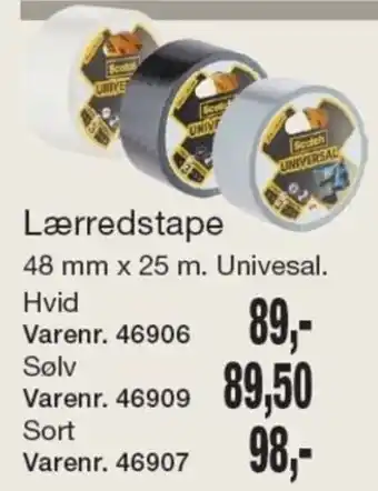 Harald Nyborg Scotch Lærredstape tilbud