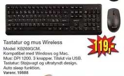 Harald Nyborg Havit tastatur og mus wireless tilbud