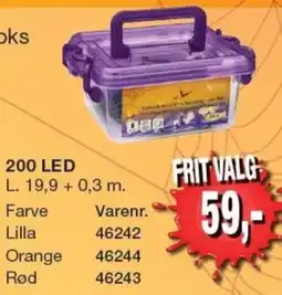 Harald Nyborg Xtra! 200 LED tilbud