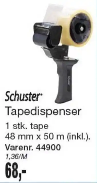Harald Nyborg Schuster Tapedispenser tilbud