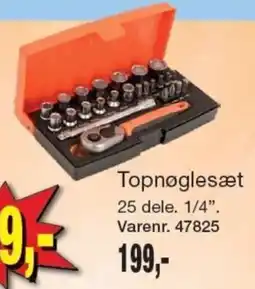Harald Nyborg Topnøglesæt tilbud