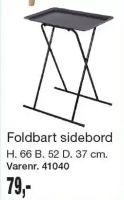 Harald Nyborg Foldbart sidebord tilbud