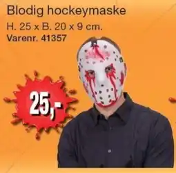Harald Nyborg Blodig hockeymaske tilbud