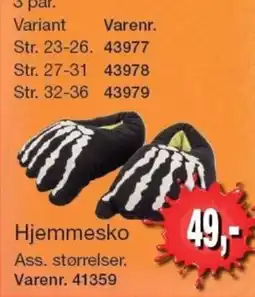 Harald Nyborg Hjemmesko tilbud