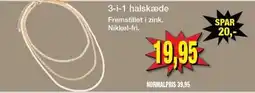 Harald Nyborg 3-i-1 halskæde tilbud