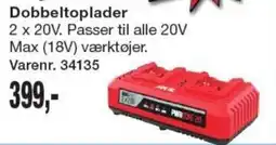 Harald Nyborg Bosch Dobbeltoplader tilbud