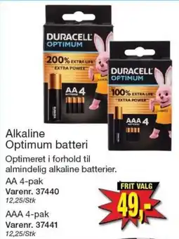 Harald Nyborg Duracell Optimum batteri tilbud