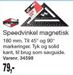 Harald Nyborg Marsuto Speedvinkel magnetisk tilbud