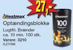 Harald Nyborg Heatmax optændingsblokke tilbud