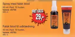 Harald Nyborg Falsk Blod tilbud