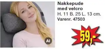 Harald Nyborg Nakkepude med velcro tilbud