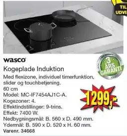 Harald Nyborg Wasco Kogeplade Induktion tilbud