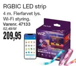 Harald Nyborg WiZ RGBIC LED strip tilbud