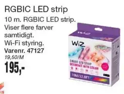 Harald Nyborg WiZ RGBIC LED strip tilbud