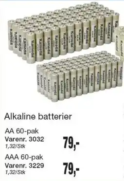 Harald Nyborg Kameda Alkaline batterier tilbud