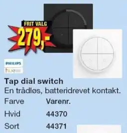 Harald Nyborg Philips hue tap dial switch tilbud