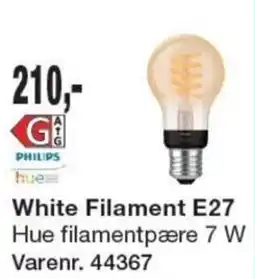 Harald Nyborg Philips Hue White Filament E27 tilbud