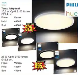 Harald Nyborg Philips hue Tento loftpanel tilbud
