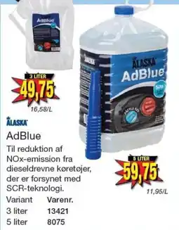 Harald Nyborg Alaska AdBlue tilbud