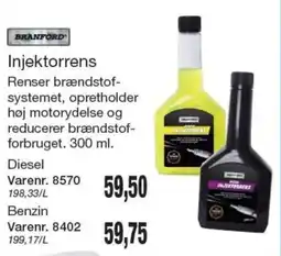 Harald Nyborg Branford injektorrens tilbud