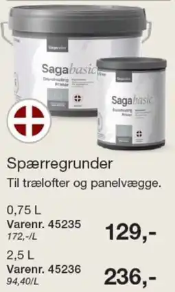 Harald Nyborg Saga basic Spærregrunder tilbud