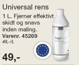 Harald Nyborg Saga universal rens tilbud