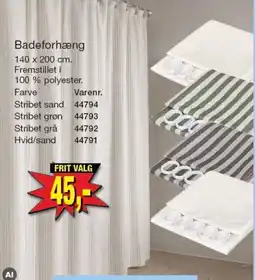 Harald Nyborg Badeforhæng tilbud