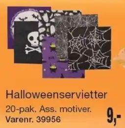 Harald Nyborg Halloween servietter tilbud