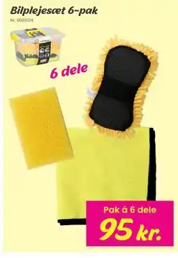 Hi five Bilplejesæt 6-pak tilbud