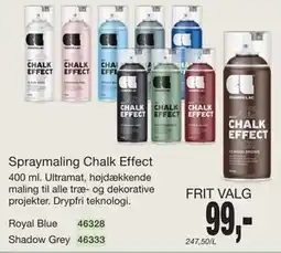 Harald Nyborg Spraymaling Chalk Effect tilbud