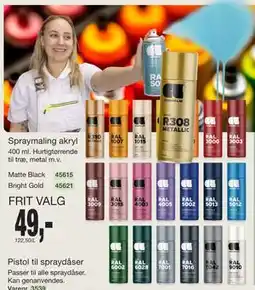 Harald Nyborg Spraymaling akryl tilbud