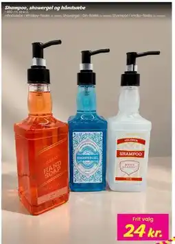 Hi five Shampoo, showergel og håndsæbe tilbud