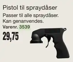 Harald Nyborg Pistol til spraydåser tilbud