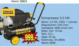 Harald Nyborg Kompressor 2,5 HK tilbud